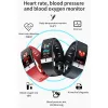 Montres E66 Smart Bracelet Sport Fitness Smartwatch Men Men de bracelet pour femmes Pression artérielle Hyper Copace Monitor Corloge électronique