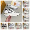 Fashion Top Quality Couples Sneakers Piste de ramiage complet décor de lacets épais à lacers à l'extérieur des entraîneurs de créateurs de baskets causales 39-46 EUR 39-46