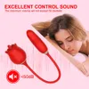 3 in 1 roos zuigen vibrator voor vrouwen tong likken clitorale stimulator stuwkracht g spot massage dildo ei seks speelgoed 240320