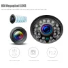 Lens Azishn HD 1080p AHD VIDEO VIDÉO CAME CAME CCTV CAME 2,0MP DOME 24PCS IR VISION NOBILE AHD CAME