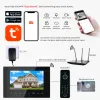 Intercom Tuya Smart Home 7 Inch Video Intercom Doorbell Camera Wifi Night Vision Interfone Residencial Videoportero Security Protection