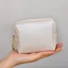 Depolama Çantaları Mini Makyaj Çantası PU Kozmetik Su Geçirmez Tuvalet Seyahat Ruj Peçete Peçetesi Sıhhi Pad Poşeti