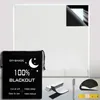 Window Stickers Travel Blind Portable Blackout Curtain Set For Removable No Drill Shades Uv Block Light Control Room