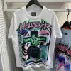 Hellstar 디자이너 Mens 티셔츠 짧은 슬리브 티 남자 여성 고품질 스트리트 힙합 패션 지옥 스타 Hellstar Cotton 레저 티셔츠