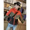 Women's Jackets Sweatshirt Women Jacket Patchwork Outdoor Lightweight Sportswear Sun Protective Clothing Summer Coat Zipper Long Sleeve