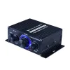 Amplifier AK170 HiFi Digital Stereo Audio Power Amplifier Blue LED Light For Car Home Theater Sound Amplifier Card