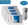 Intercom HomeFong 7 "Video Door Telefoon Bedrade video Intercom met monitor- en deurbelcamera Home Beveiligingsdeur Toegang Systeem Meerdere