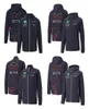 2022 New Hoodie 1 Team Zip Up Jacket Racing Car Fans lässig übergroß