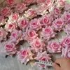 Fiori decorativi 31 pezzi/lotto multi-angolo artificiale Rosa rosa in seta decorazione per matrimoni Desktop Birthday Flower Flower