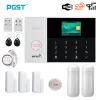 Kits PGST PG105 3G WiFi Alarm System RFID -kaart -app Remote Control Wireless Home Security Smart Home Alarm Kits