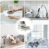 Kitchen Storage Dish Drying Rack Utensil Organizer Shelf Countertop Tableware Dryer Holder Organization For Chopsticks