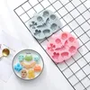 Bakvormen 8even Halloween -thema 3D pompoenvakantie vorm siliconen cake dessert aanvullend voedsel DIY handgemaakte zeep ijsvorm epoxi