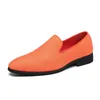Casual schoenen 2024 Spring groot formaat gaas voor mannen ademende slip-on man loafers mode werkende flats sapatos masculino's