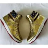 T-T Trumps High Quality Basketball Shoes Womens Mens Gold Custom Never Surrender National Leaders Golden Upper Rubber Casual Designers Fashion Sneakers Trainers