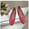 Casual Shoes Girl Flat Simple Retro Fairy Style All-match Gentle Single Buckle Strap Small Leather