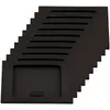 ギフトラップ10 PCSクラフトペーパーウィンドウエンベロープボックスポストカードホワイトエンベロープレターサイズストレージコンテナ