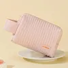 Cosmetic Bags Embroidered Octagonal Cake Makeup Bag PU Leather Waterproof Storage Customized Handheld Gift