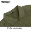 Tacvasen Men Summer Camouflage T-shirty Combat Tactical T Shirt Mens Długie rękaw T-shirt Game Training Tree TEE SHIRT Clothing240402