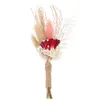 Decorative Flowers Small Bouquet Of Dried Boutonniere Natural Mini With Stems Decoration DIY Supplies For