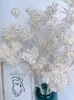 Decorative Flowers White Butterfly Orchid Dried Flower Preserved Natural Fresh Welcome Bean DIY Boho Wedding Bouquet Home Decor Floral