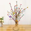 Party Decoration Artificial Egg Tree Handcrafted Easter Table Ornament For Spring Holiday Decor Home Wedding Fine