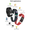 Watches E66 Smart Bracelet Sport Fitness Smartwatch Men Women's Wristwatch Blood Pressure Heart Rate Monitor Wrist Band Electronic Clock