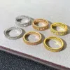 Seiko High Edition 18K Gold Ring, vrouwelijke holle vierkant wijd en smal editie, lichte luxe paar ring voor mannen en vrouwen