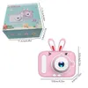 Bambini Mini fotocamera Po per ragazze Toy Camera per bambini 1080p Screen HD Regalo di Natale Cartoon Cartoon Caricamera per esterni 240327