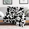 Одеяла коровы печатать одеяло черно -белые коровьи подарки