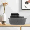 Сумки для хранения кухонная корзина декоративные корзины Sundries Organizer Cotton Rope Организация детских корзин