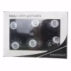 Tees 6PCS / PACK NOUVELLE SPORTATION PRATIQUE GOLL BALLEN BALLEN Two Layer Golf Pelotas Gold Dravre de golf assorti
