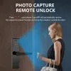 Verrouiller Raykube P10 Tuya WiFi PEEPHOLE HD CAMERAPRIMENT ENGRAPE DIGNAGE SMART DOOR LOCK AVEC APPORTURE APPORTURE APPORTE RÉLOCK