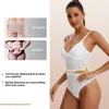 3 In 1 Lace Shapewear Bodysuits For Women Sexy Chest Padded Thong Shapers Fajas MISS MOLY Waist Slimming Tummy Smooth Corsets 240323