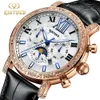 19 Kinyued uitgeholde tourbillon volledig automatische stijl live uitzending Mechanical Watch Men's Generation 47