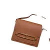 حقيبة مصمم جلدية عالية الدقة حقيبة جلدية قسط من الجلد Kangkang Bag Bag Bag Bag Bag Bag Bag Lage Single Counter Messenger Bag