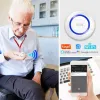ボタンTUYAスマートライフ高齢者緊急警報ボタン屋外ワイヤレスSOSパニックボタン自己防衛のための老人のためのアクセサリーを助ける