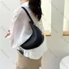 2024 Kvinnor Luxury Underarm Bag Half Moon Justerbar band Hobo Bag Fashion Design Solid Color Pu Leather Shoulder Bags (8910) 10A