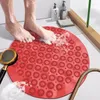 Badmatten PVC WATERPROVEN Douchekussen vaste kleur badkamer Anti-slip voet Ronde Cabine vloer Mat Handwasbaar zacht duurzaam