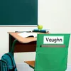 Förvaringspåsar ordförande Buddy Pocket Chair Back Organizer med 3 fickor för klassrummet