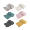Cobertores Sofá Throw Blanket com Tassels Knit