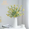 Decorative Flowers 1PC Beautiful Artificial Silk Daisy DIY Home Garden Party Wedding Decoration Christmas Fake Plants