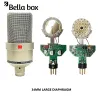 Mikrofonlar Bella Box TLM 103 Profesyonel Studio XLR Mikrofon Kapasitör Bilgisayar Oyunu Kayıt Mikrofon Ses Kartı Podcast