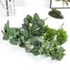 Flores decorativas Decores de festa Falsa Plant Flower Plants Bouquet Plants Silk Indoor Shamrock Picks Artificial Picks Diy Hastes L8C1