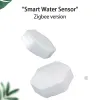 Rilevatore 1/2/3pcs Tuya Zigbee Sensori di perdita d'acqua Rilevatore di inondazione Smart Security Security Protezione Acqua America Supporto Sensore Sensore