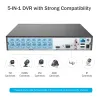 Enregistreur Annke 16CH 5MP 5IN1 HD TVI CVI Sécurité IP DVR Recorder H.265 Digital Video Recorder Motion Détection de mouvement = HIK DS7216HQHIF1 / N