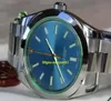 montres de luxe montres de luxe en acier inoxydable en bleu z 116400z cassé avec boîte et carte 40 mm manchette de bracelet3837198