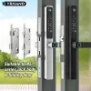 Lås yrhand f5pro tuya wifi glidlås IP66 Waterpoof Chapas Inteligentes Smart Aluminium Door Lock med kameran för hemmet