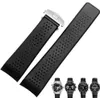 Watch Band for Carrera in gomma in silicone uomo impermeabile Donne 22 24 mm Accessori per cinturini Braccialette2086797