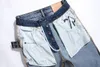 2024 Nuovi pantaloni di jeans viola desinger per maschile buco del marchio jeans da donna di lusso tendenze slim fit pantal