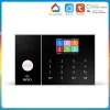 Kits Tuya Wireless Wifi GSM Home Burglar Security Alarm System 433MHz Smart Life Alexa Google Apps Control With Sensor Detector RFID